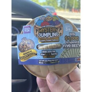 Crazy Fun The Original Mystery Dumpling Golden Ticket Edition Blind Bag Toy